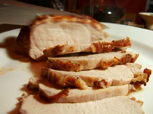 Sliced roast pork Sliced roast pork